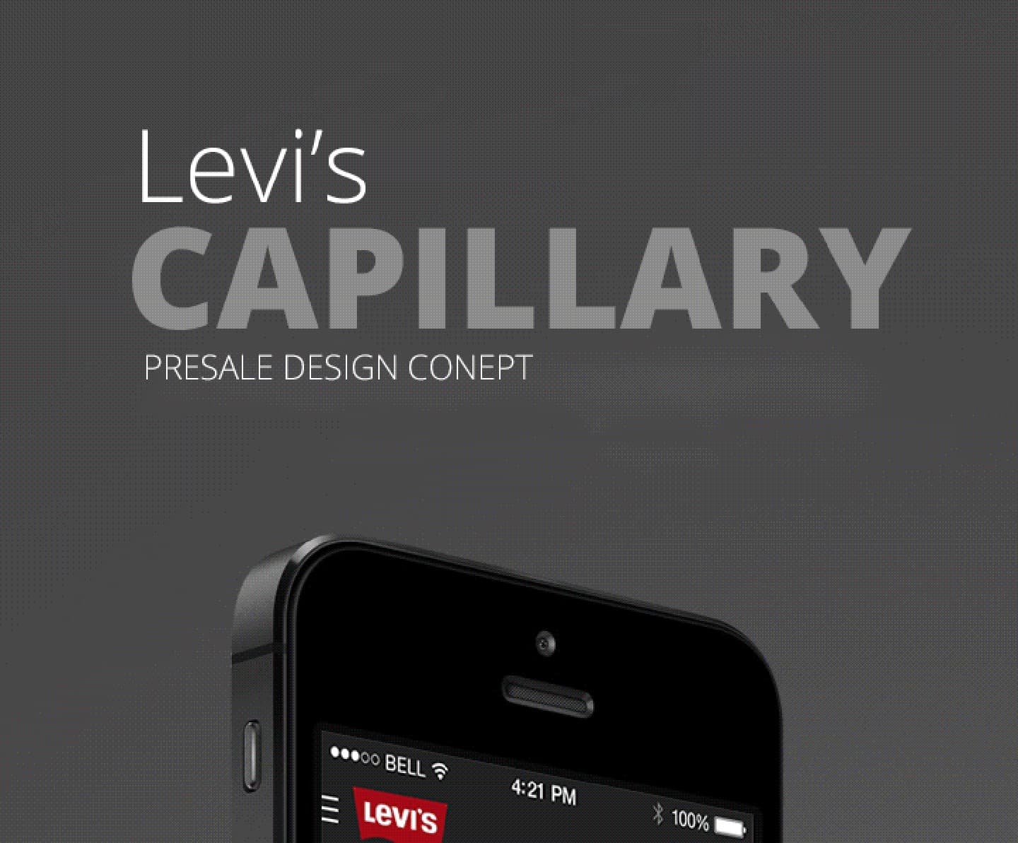Levi's retail CRM mobile app concept by Capillary