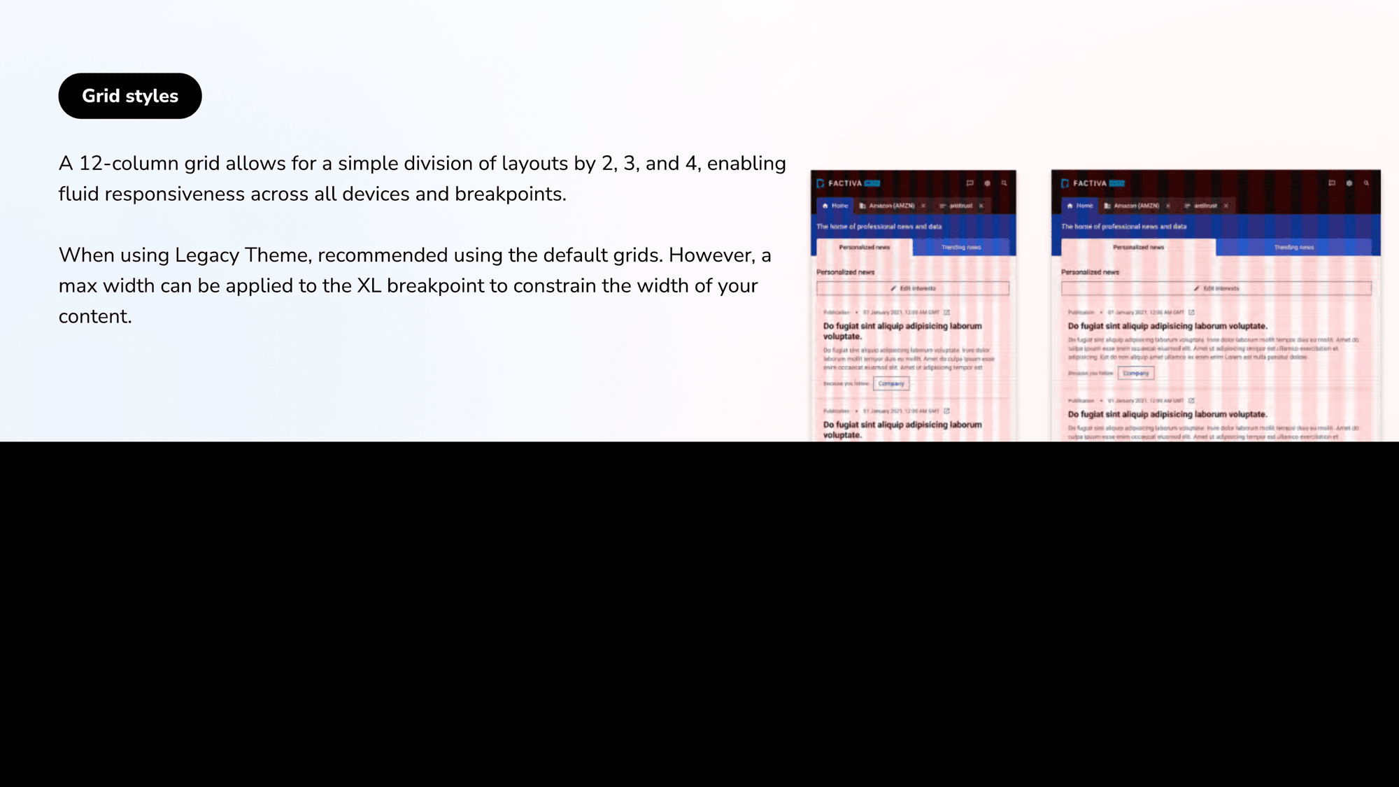 12-column grid styles