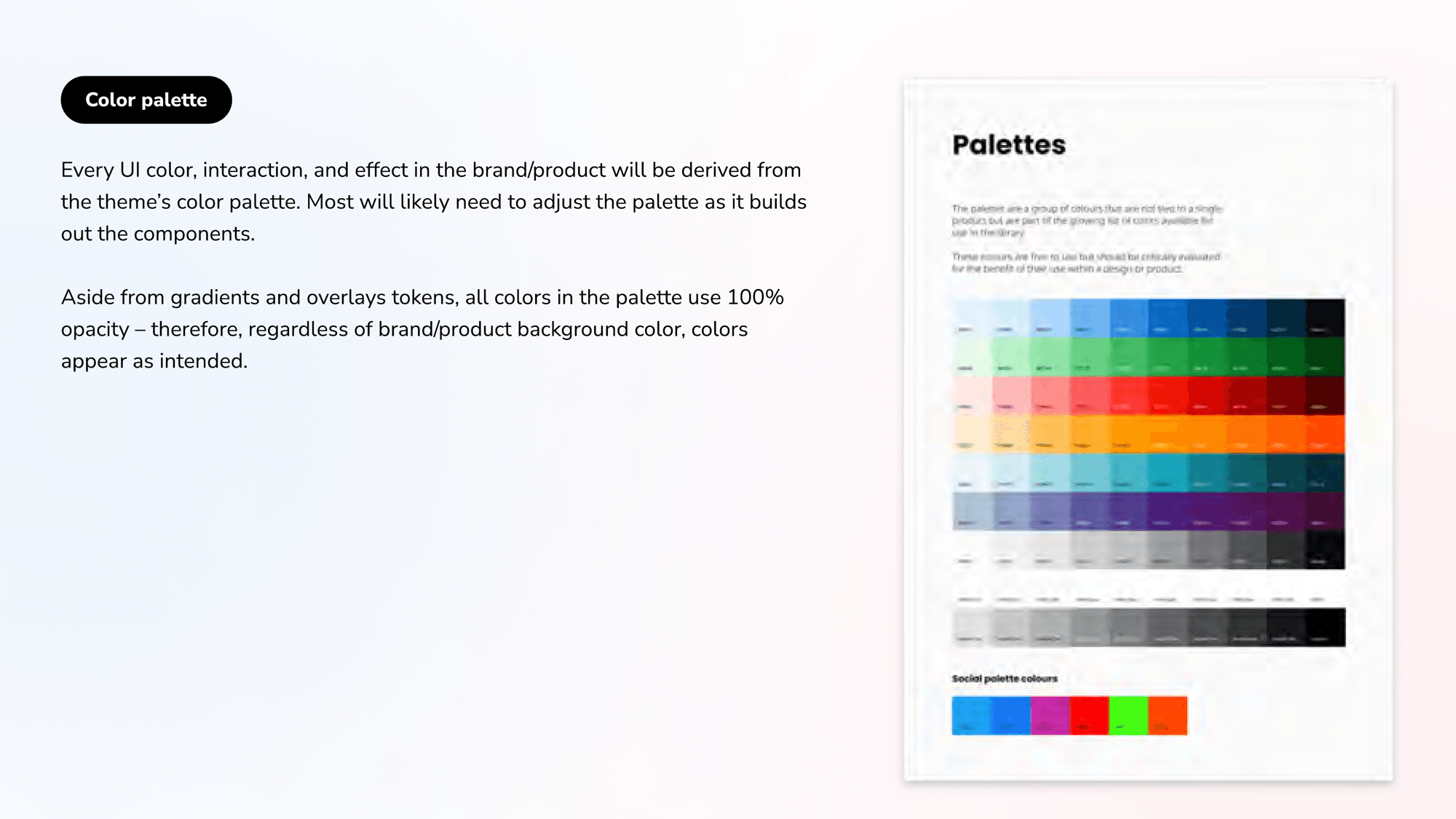 UDS color palettes