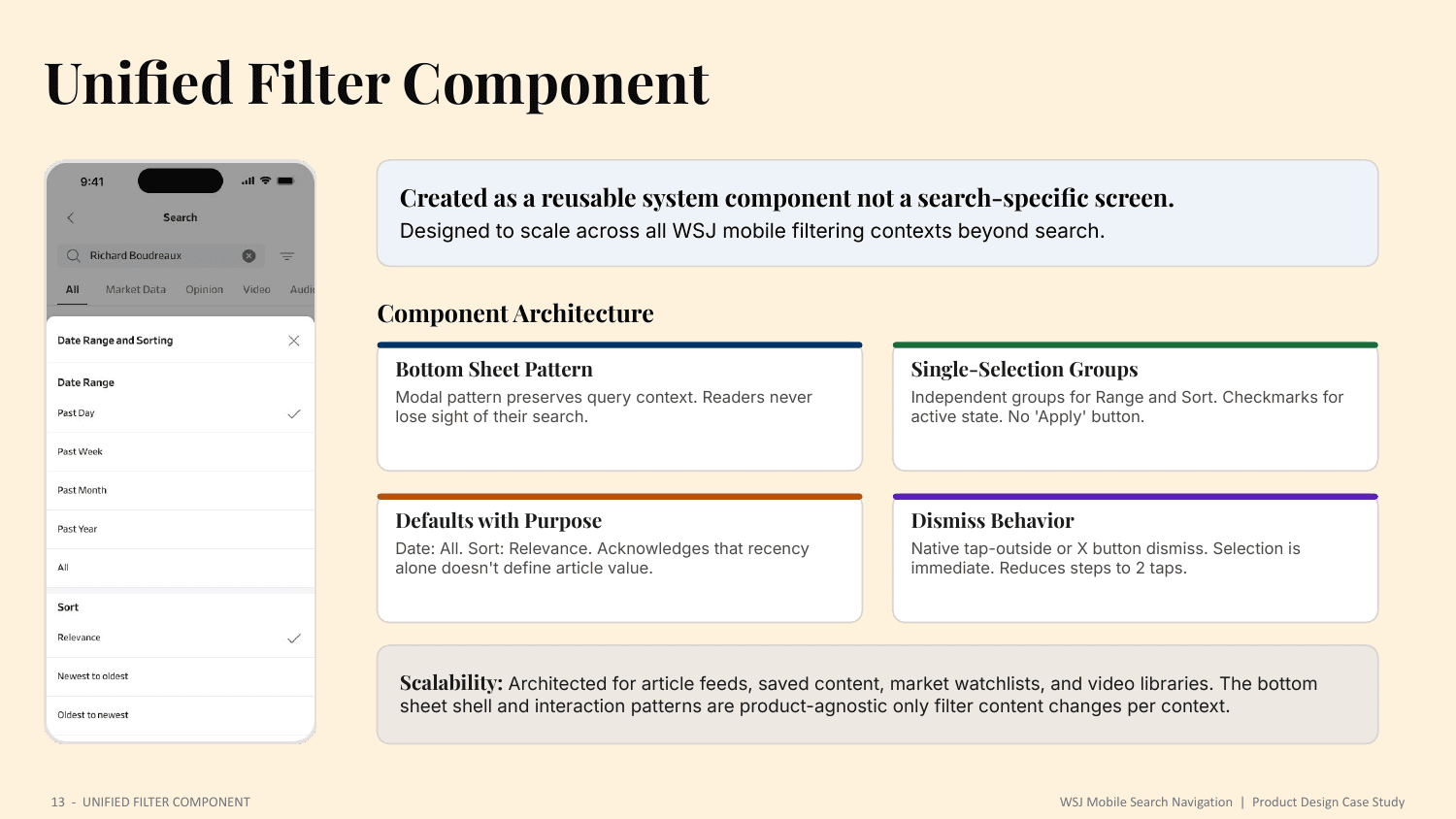 Video discovery: a format-native, thumbnail-led layout distinct from article cards